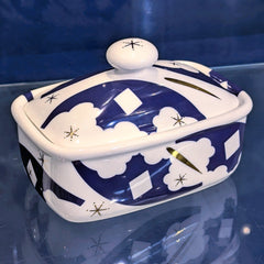 Meteor Shower Butter Dish