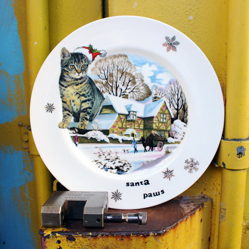 Santa Paws Plate