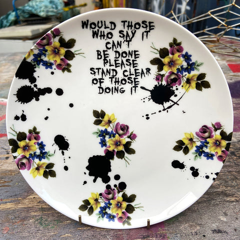 Nick Hayes 'Book of Trespass' Black and White Badger Mug