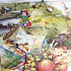 Swanning About in the Rural Idyll - Six Tile Frieze/Splashback