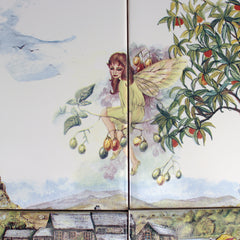 Swanning About in the Rural Idyll - Six Tile Frieze/Splashback