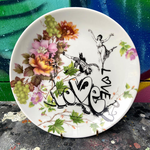 Deconstructed Willow Pattern Plates