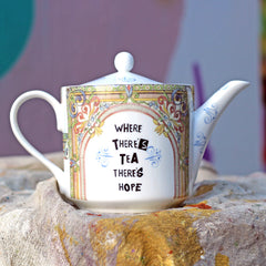 Where There's Tea There's Hope Teapot