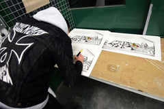 DJ Derek Limited Edition A2 Screen Print by Sepr, Deams, 45RPM and Piro