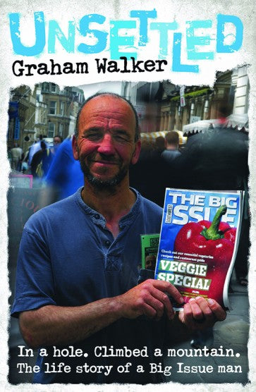 Unsettled: In a Hole, Climbed a Mountain - Big Issue Seller