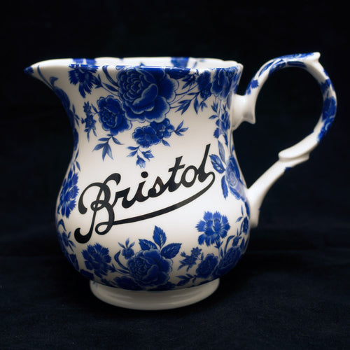 Bristol Blue Rose Jugs