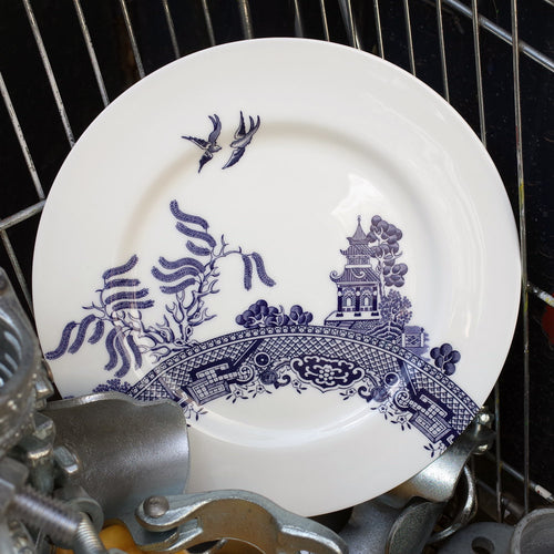 Deconstructed Willow Pattern Plates