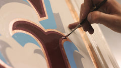 Ged Palmer Bristol Scroll A2 Screen Print