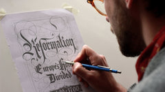 Ged Palmer Bristol Scroll A2 Screen Print