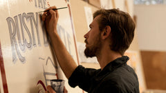 Ged Palmer Bristol Scroll A2 Screen Print