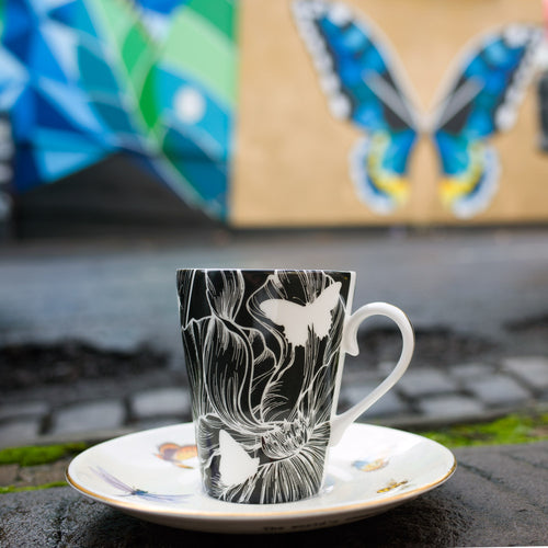 Ephemeroptera Cup & Saucer