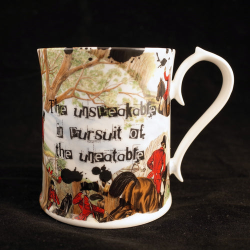 Oscar Wilde Anti Fox Hunt Tankard