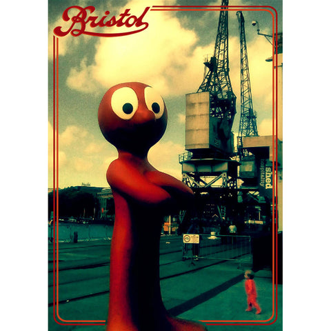 Proper Bristol A3 Print - Hoochy Cooch