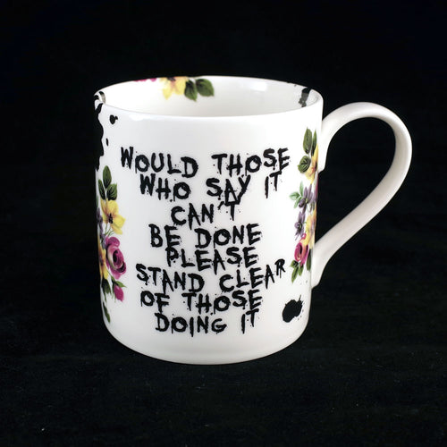 Stand Clear Quote Mug