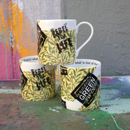 William Morris - Rebel for Life Mug