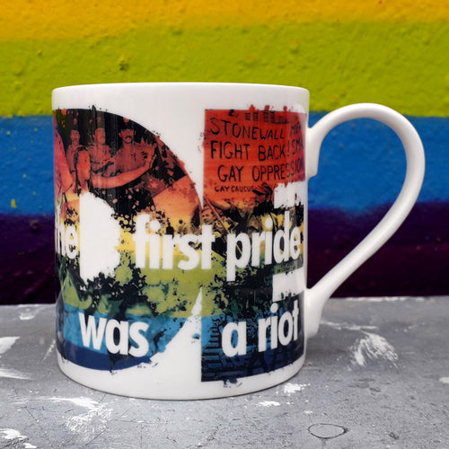 "The First Pride was a Riot" Mug