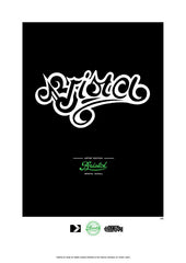 45RPM Bristol Scroll A2 Screen Print
