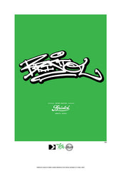 Deams Bristol Scroll A2 Screen Print