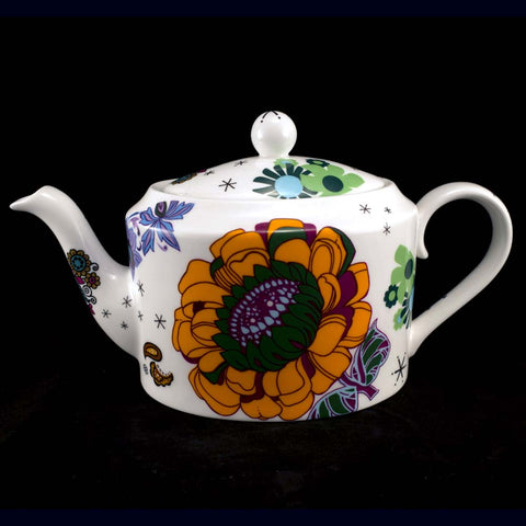 Deconstructed Willow Pattern Teapot