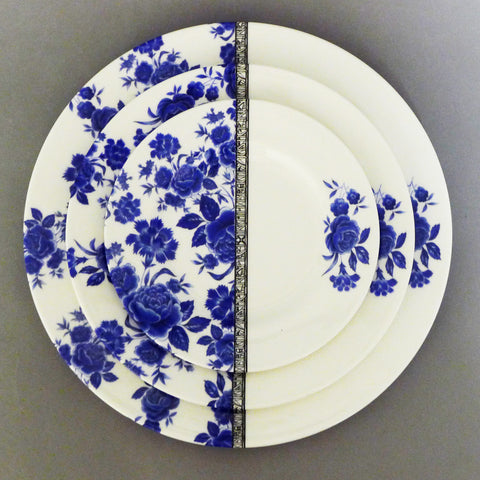 Eat the Rich Square Plate