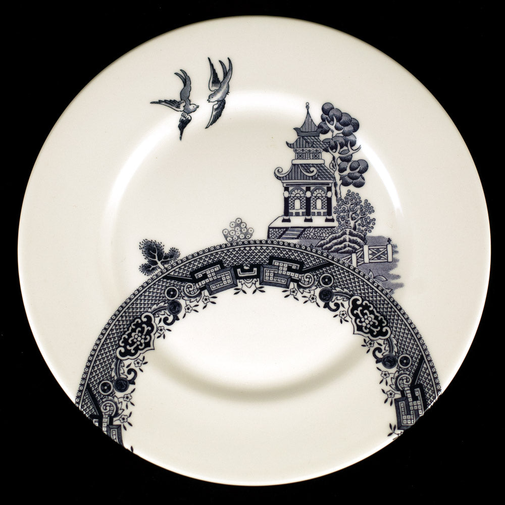 Deconstructed Willow Pattern Plates