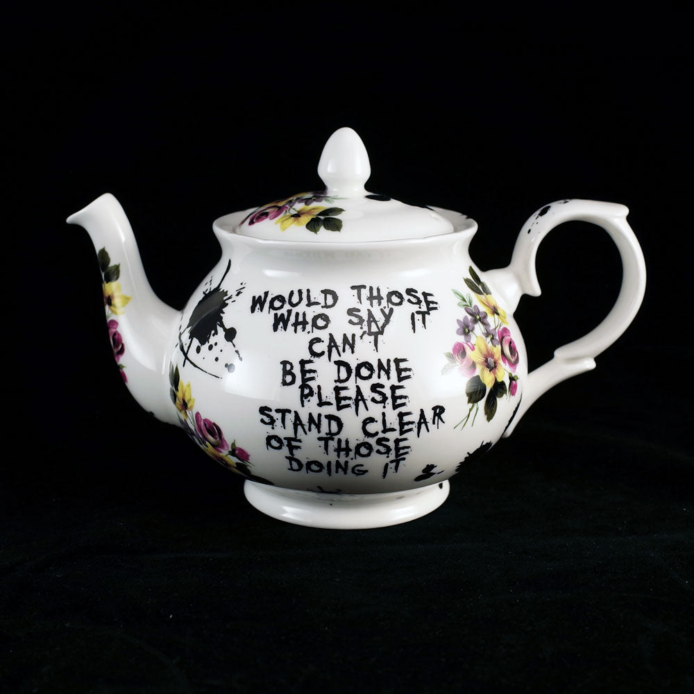 Stand Clear of Those Teapot – Stokes Croft China & PRSC Shop