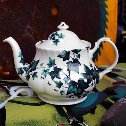 Deconstructed Willow Pattern Teapot