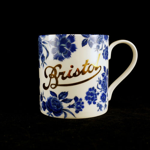 Bristol Blue Rose Mug