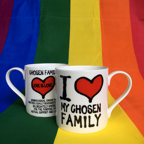 I ❤ My Chosen Family Mug