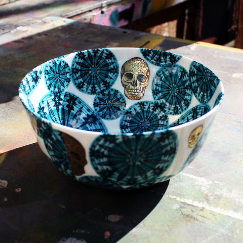 Blue Arch Cereal Bowl