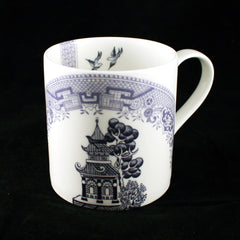 Deconstructed Willow Pattern Mug