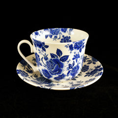 Blue Rose Various Cup & Saucer