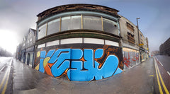 Paris Bristol Scroll A2 Screen Print