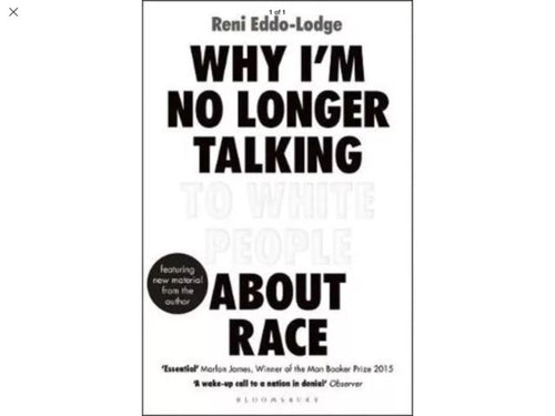 Why I am no longer talking about race Book